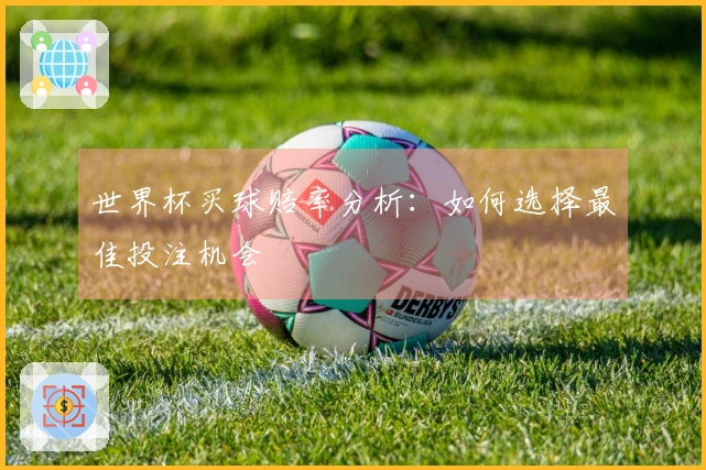 世界杯买球赔率分析：如何选择最佳投注机会